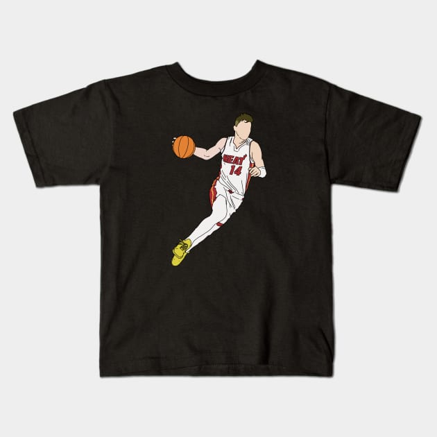 Tyler herro Kids T-Shirt by MustGoon